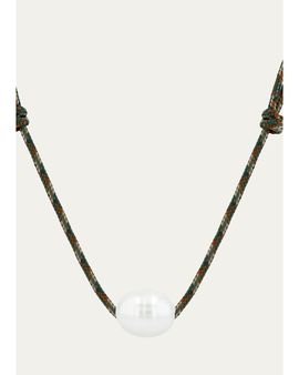 Zoe Chicco Medium Baroque Pearl Paracord Necklace