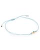 Zoe Chicco Zoe Chicco 14k Bezel Turquoise Cord Bracelet 14k Yellow Gold One - 1