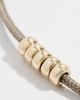 Zoe Chicco Zoe Chicco 14k Gold Rondelle Bead Paracord Necklace Brown One - 5