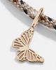 Zoe Chicco Zoe Chicco 14k Midi Butterfly Paracord Bracelet Brown One - 4