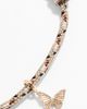 Zoe Chicco Zoe Chicco 14k Midi Butterfly Paracord Bracelet Brown One - 5