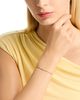 Zoe Chicco Zoe Chicco 14K Yellow Gold Bezel Diamonds Graduated Box Link Bracelet - 2