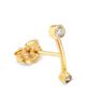 Zoe Chicco Zoe Chicco 14K Yellow Gold Diamond Barbell Single Stud, 0.045 tcw - 4