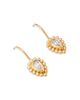Zoe Chicco Zoe Chicco 14K Yellow Gold Diamond Bezel Beaded Drop Earrings, 0.38 tcw - 3