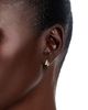 Zoe Chicco Zoe Chicco 14K Yellow Gold Diamond Graduated Bypass Huggie Hoop Earrings, 0.23 tcw - 2