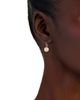 Zoe Chicco Zoe Chicco 14K Yellow Gold Diamond Solitaire Brushed Bezel Drop Earrings, 0.40 tcw - 2
