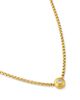 Zoe Chicco Zoe Chicco 14K Yellow Gold Diamond Solitaire Brushed Bezel Pendant Necklace, 0.10 tcw - 3