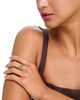 Zoe Chicco Zoe Chicco 14K Yellow Gold Emerald Graduated Wave Ring - 2