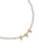 Zoe Chicco Zoe Chicco 14K Yellow Gold Fire Opal Rondelle Bead Necklace with Diamonds, 0.11 tcw - 3