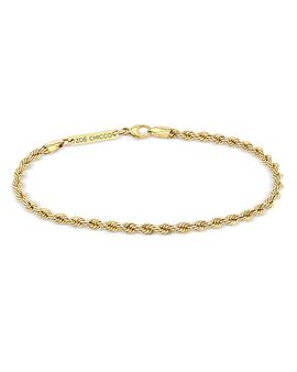Zoe Chicco Zoe Chicco 14K Yellow Gold Heavy Metal Rope Link Chain Bracelet