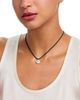 Zoe Chicco Zoe Chicco 14K Yellow Gold Natural Pearl & Black & White Diamond Reversible Adjustable Pendant Necklace, 12-26 - 2