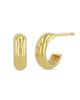 Zoe Chicco Zoe Chicco 14K Yellow Gold Polished Huggie Hoop Earrings - 1