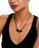 Zoe Chicco Zoe Chicco 14K Yellow Gold The New Stone Age Malachite Paracord Pendant Necklace, 12-26 - 2
