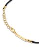 Zoe Chicco Zoe Chicco 14K Yellow Gold The New Stone Age Malachite Tube Leather Cord Bracelet - 4