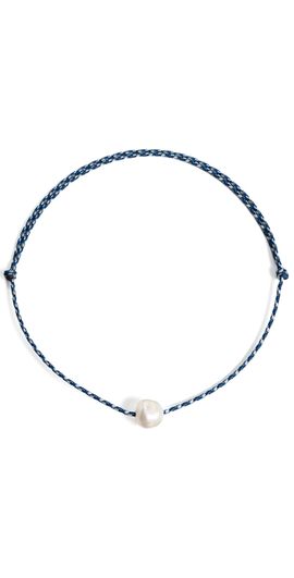 Zoe Chicco Zoe Chicco Baroque Pearl Paracord Necklace Multi One