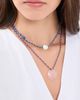 Zoe Chicco Zoe Chicco Baroque Pearl Paracord Necklace Multi One - 3