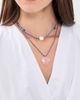 Zoe Chicco Zoe Chicco Rose Quartz Heart Paracord Necklace 14k Yellow Gold One - 3