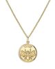 Zoe Lev Zoe Lev 14K Yellow Gold Diamond Queen Bee Medallion Pendant - 5