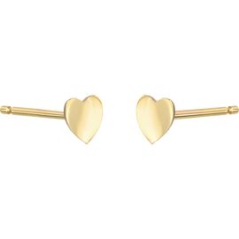 Zoe Lev Zoe Lev Small Heart Stud Earrings