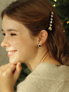 ZOENA Dana Heart Hair Clip