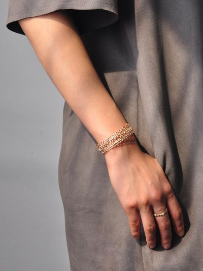 ZOENA Lace Up Bangle