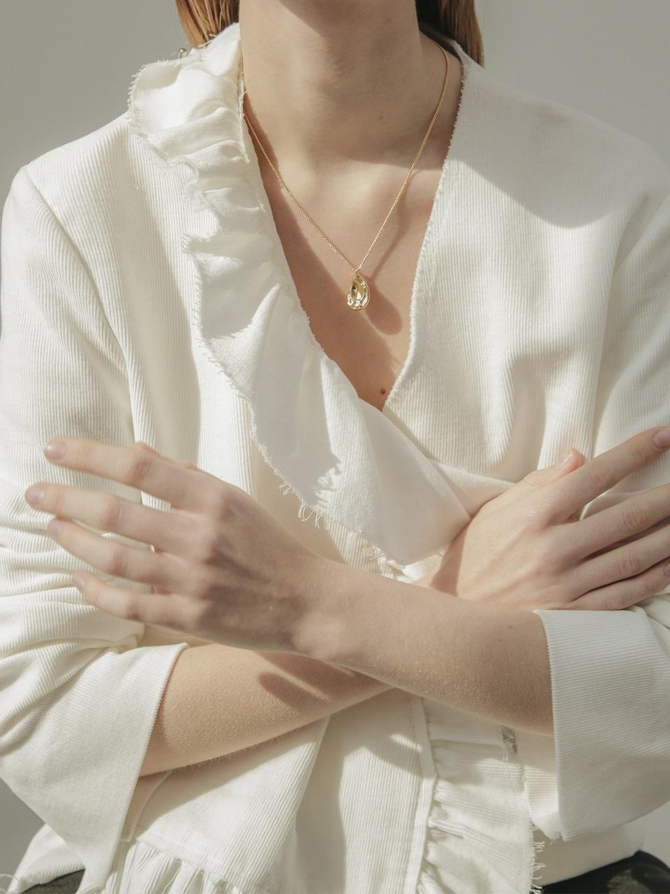 ZOENA paul pendant necklace [gold]