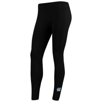 ZOOZATZ Women's ZooZatz Black North Carolina Tar Heels Fleece Leggings 