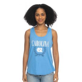 ZOOZATZ Women's ZooZatz Carolina Blue North Carolina Tar Heels Everyday Tri-Blend Tank Top