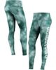 ZOOZATZ Women's ZooZatz Green Michigan State Spartans Cloud Dye Mist Leggings  - 1