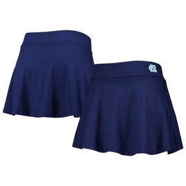 ZOOZATZ Women's ZooZatz Navy North Carolina Tar Heels Flowy Skort 
