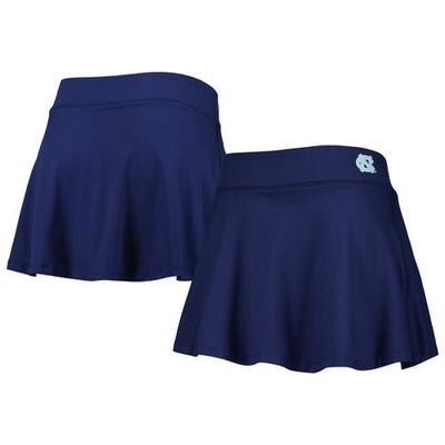 ZOOZATZ Women's ZooZatz Navy North Carolina Tar Heels Flowy Skort 