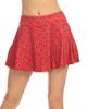 ZOOZATZ Women's ZooZatz Red Georgia Bulldogs Allover Print Flowy Skort  - 1