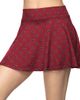 ZOOZATZ Women's ZooZatz Garnet South Carolina Gamecocks All-Over Print Flowy Skort  - 1