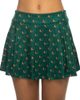 ZOOZATZ Women's ZooZatz Green Miami Hurricanes All-Over Print Flowy Skort  - 1