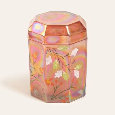 Zsa Zsa Zsu Zsa Zsa Zsu Aravali Hand-Painted Glass Decorative Object Pink 