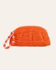 Zsa Zsa Zsu Zsa Zsa Zsu Delhi Raffia Clutch Bag in Orange, Women's at Urban Outfitters - 1
