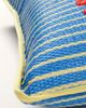 Zsa Zsa Zsu Zsa Zsa Zsu Rajpath Embroidery Cushion in Blue at Urban Outfitters - 3