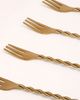 Zsa Zsa Zsu Zsa Zsa Zsu Rampur Steel Dessert Fork Set in Blue at Urban Outfitters - 3