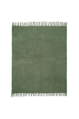 Zsa Zsa Zsu Zsa Zsa Zsu Ropar Fringed Acrylic Wool Throw 55X71