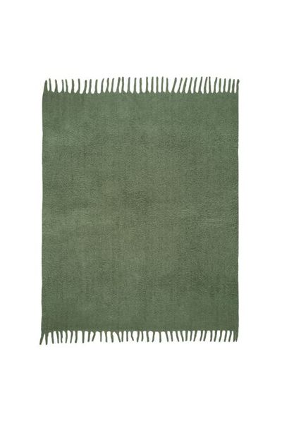 Zsa Zsa Zsu Zsa Zsa Zsu Ropar Fringed Acrylic Wool Throw 55X71