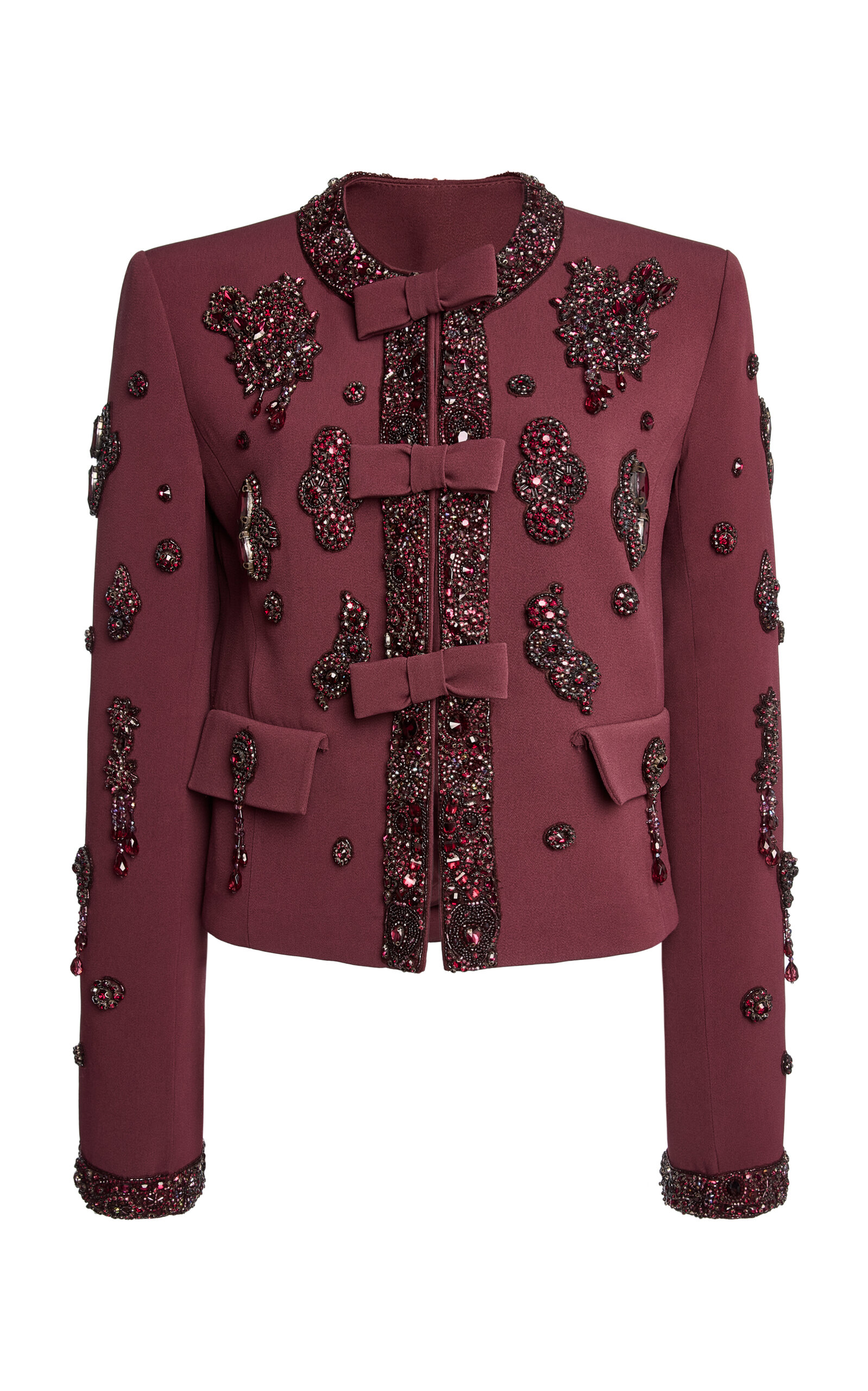Zuhair Murad Zuhair Murad Bead Embroidered Short Jacket
