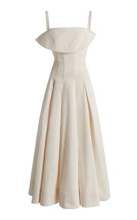 Zuhair Murad Zuhair Murad Gabardine Midi Dress