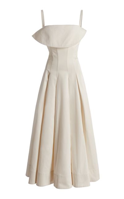 Zuhair Murad Zuhair Murad Gabardine Midi Dress