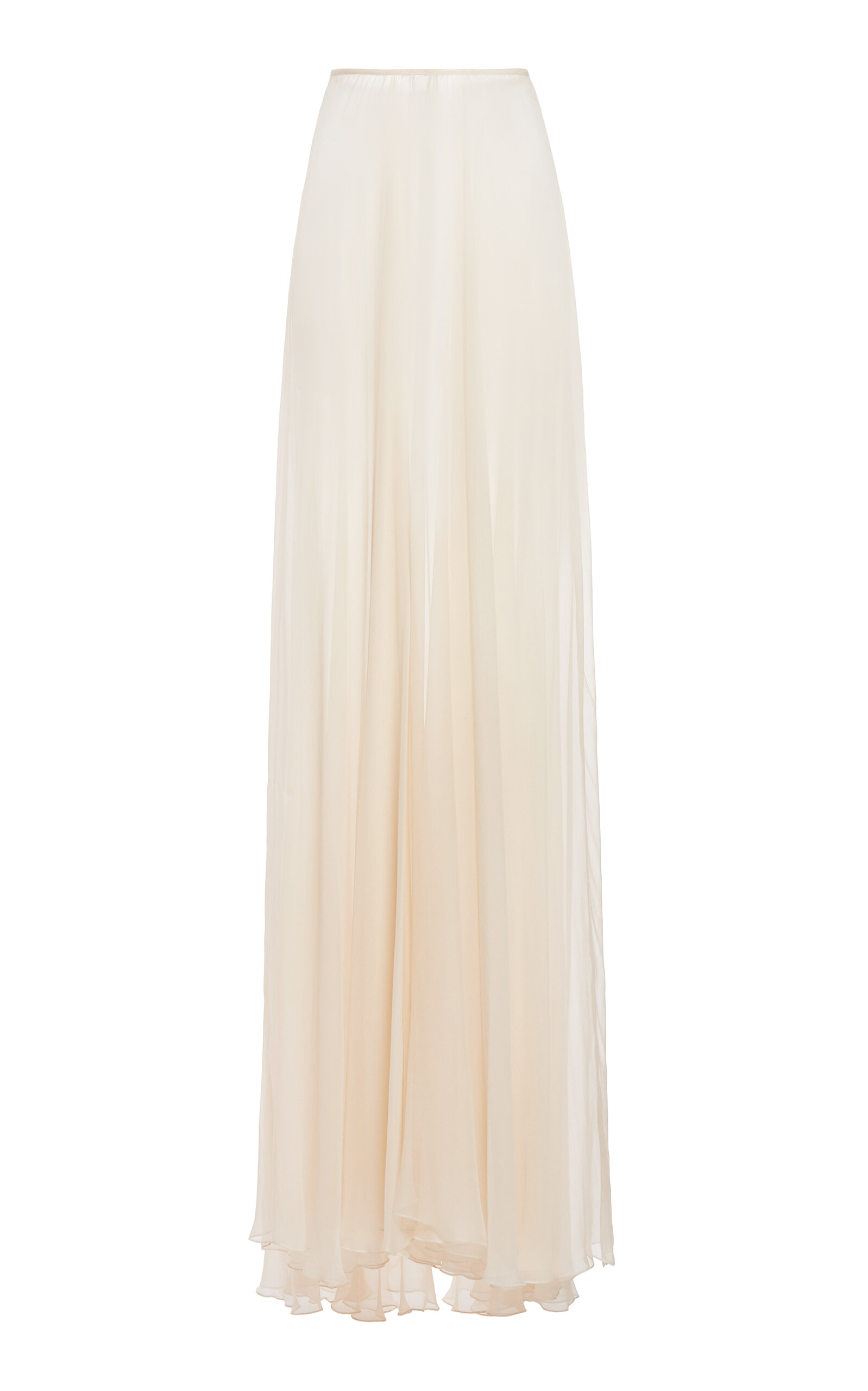 Zuhair Murad Zuhair Murad Gathered SilkChiffon Maxi Skirt
