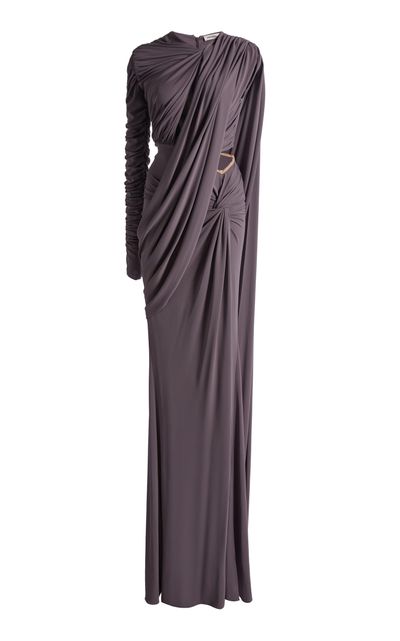 Zuhair Murad Zuhair Murad Jersey One Shoulder Long Dress