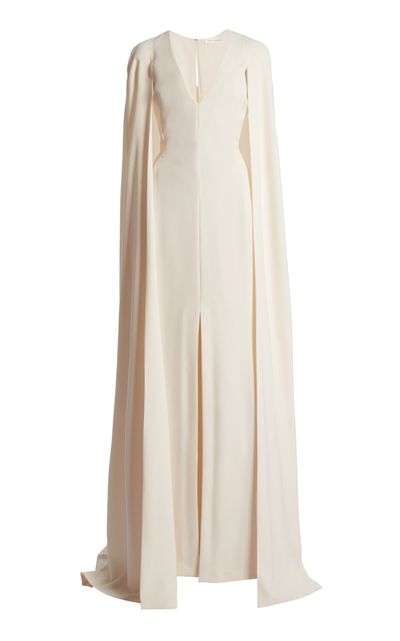 Zuhair Murad Zuhair Murad Light Cady Long Cape Dress