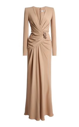 Zuhair Murad Zuhair Murad LongSleeved Wrap Maxi Dress