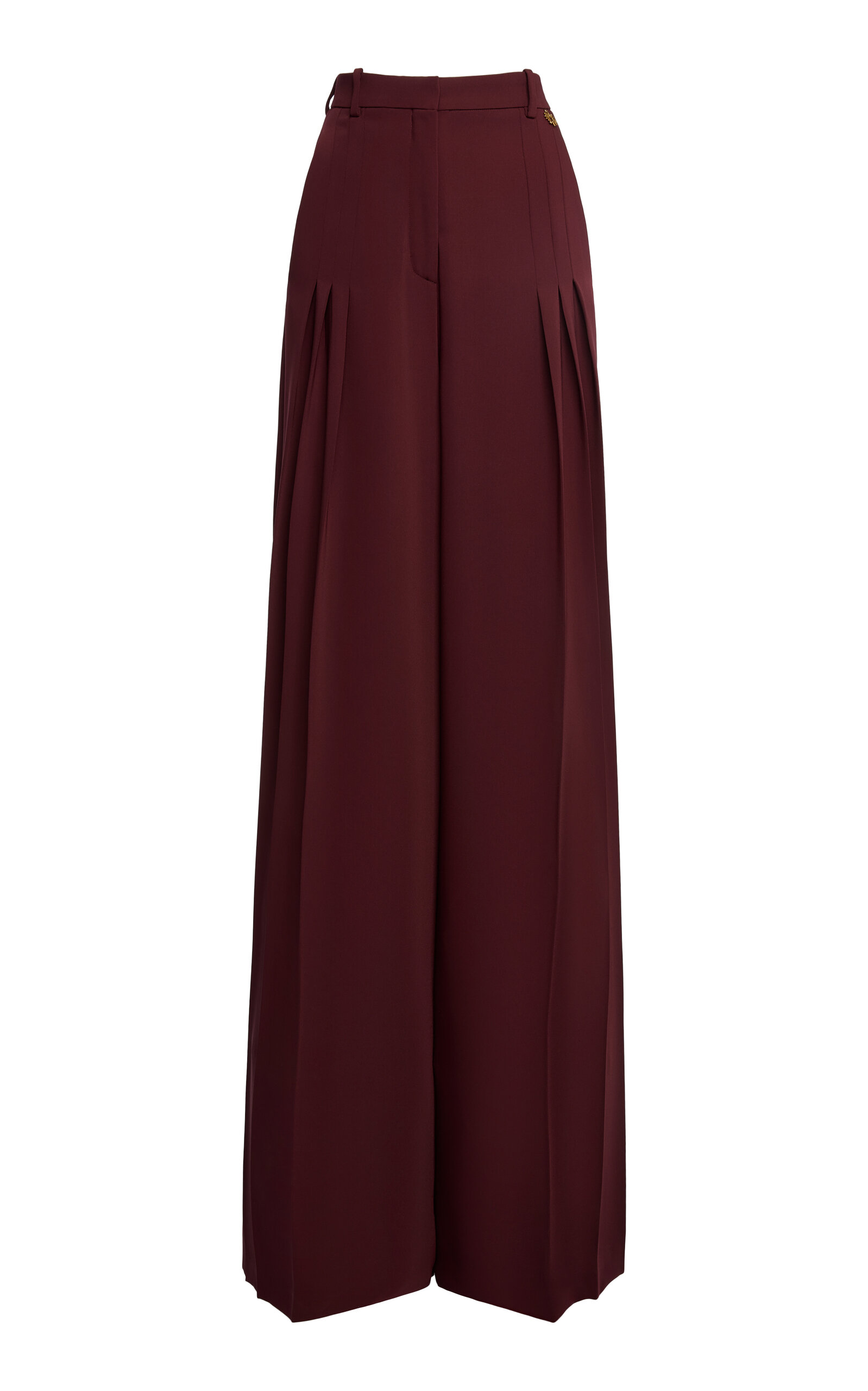 Zuhair Murad Zuhair Murad Pleated WideLeg Cady Pants