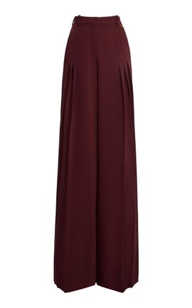 Zuhair Murad Zuhair Murad Pleated WideLeg Cady Pants