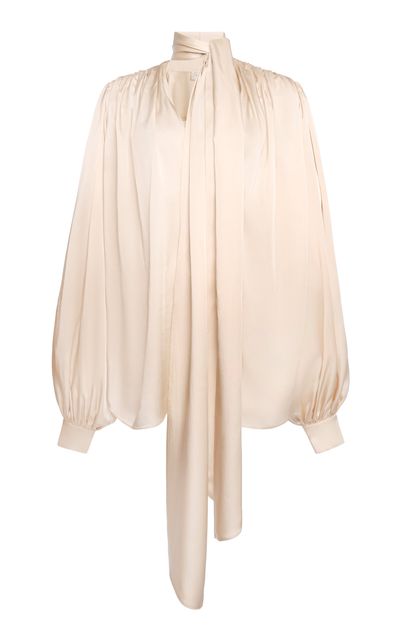 Zuhair Murad Zuhair Murad ScarfDetail Satin Top